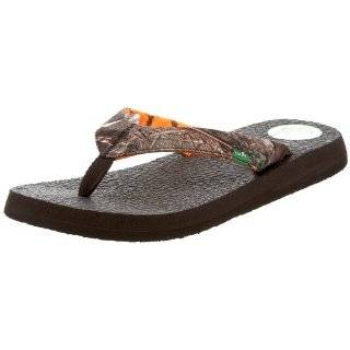 Sanuk Womens Yoga Mat Mossy Oak Flip Flop