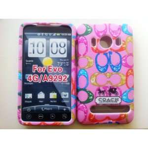  HTC Evo 4G C STYLE Pink Mu CASE/COVER Cell Phones 