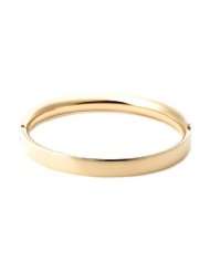 14k Yellow Gold Filled Sterling Silver Smooth Bracelet
