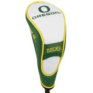  Oregon Ducks White Hybrid Golf Club Headcover Sports 