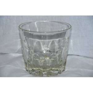  Princess House Ice Bucket with Etched Leaf Design 6 X 5 