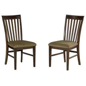  Atlantic Furniture Montreal Dining Chairs in Antique 