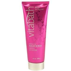 Vitabath Plus for Dry Skin Exfoliating Sugar Scrub 10 oz (Quantity of 
