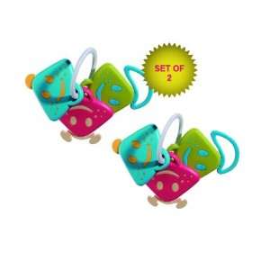  Chan Pie Gnon Rattle Teething Toy (Set of 2) Baby