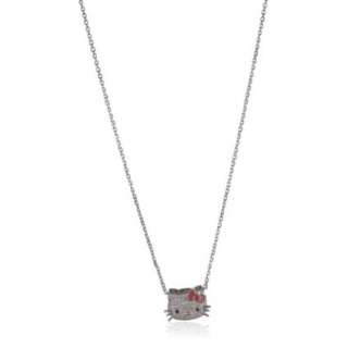 Hello Kitty Sweet Statements Diamond And Sterling Silver Necklace 