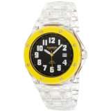 BROS Unisex 9399 4 Ice Time Royal Black Dial Yellow Polycarbonate 