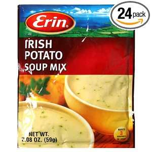 Erin Traditional Soups, Irish Potato, 2.08 Ounce Packages (Pack of 24)