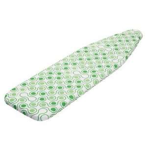 Standard Fire Retardant Ironing Board Cover with Pad in Green [Set of 