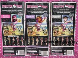   BEACH SET of Five Dolls NEW Clawdeen Jackson Frankie Monster High Doll