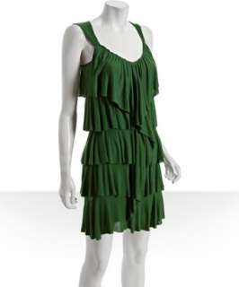 Bailey 44 green jersey California Dreaming tiered dress   up 