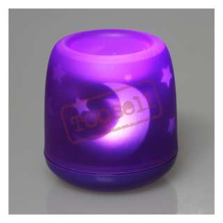   LED Electronic Flameless Light Candle Light Romantic Candle Moon Stars