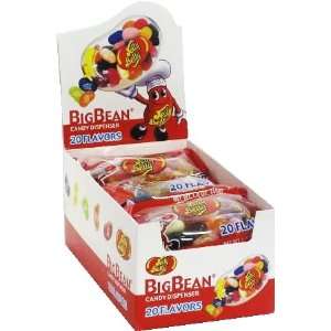 Jelly Belly BIG BEAN 20 Flavor Candy Dispensers 12ct.