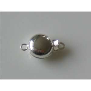  Sterling Silver Round Box Clasp Arts, Crafts & Sewing
