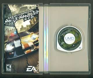 SONY PSP NEED FOR SPEED Most Wanted 5 1 0 EXC Cond 014633149401  