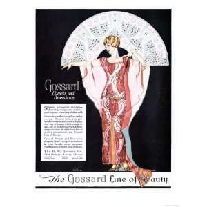  Gossard, Womens Corsets Underwear Girdles Bras, USA, 1920 