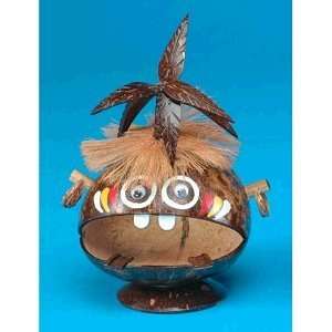 Coconut Candy Holder Luau Party Prop 