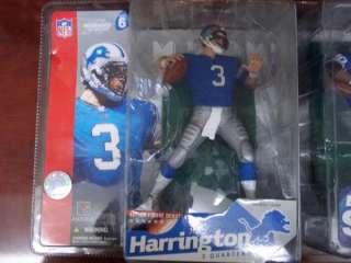   Lions Joey Harrington And Barry Sanders NFL McFarlane Toys  