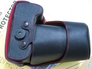 Leather Camera Case Bag for Nikon D3000 Pentax KX case  
