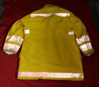 Globe Firefighter Turnout Coat Jacket 46 x 40 F  