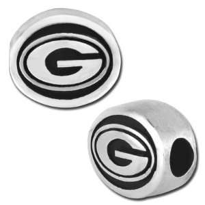  13mm Georgia   Sterling Silver Large Hole Bead Jewelry