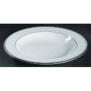   Platinum Large Rim Soup Bowl, Fine China Dinnerware