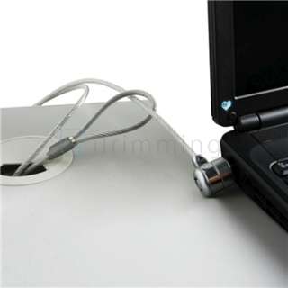Universal Security Cable Chain Lock with 2 keys For All Laptop Netbook 