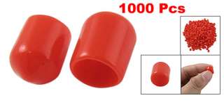 1000 x Red Plastic RCA Plug Cap Cover for DVD Amplifier  