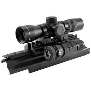  AK dust cover; Fixed 4 Power SEC430B Scope with Illuminated Reticle 