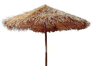 Bamboo/Thatch Tiki Umbrella For Patio Bar/Palapa Set Choice of 3 Sizes 