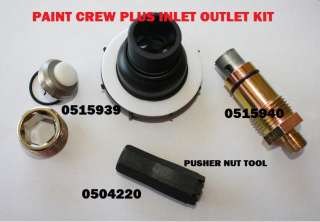 Repair Kit INLET 0515940 OUTLET Valve 0515939 PaintCrew  