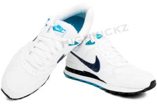 Nike MS78 LE White Navy 386156 105 Mens New Running Shoes Size 8~13 