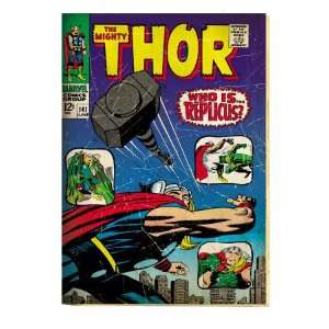  Marvel Comics Retro The Mighty Thor Comic Book Cover #141 