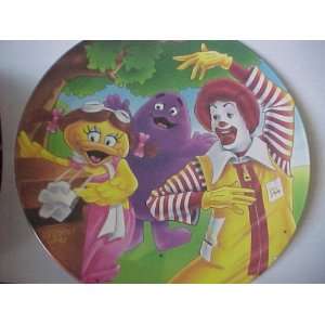   McDonald and Friends Recycle Here Collectible Plate 