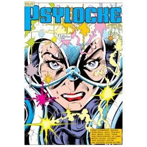  The Uncanny X Men #213 Headshot Psylocke and Cerebro by Alan 