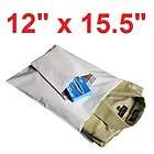 30 12x15.5 WHITE POLY MAILERS SHIPPING ENVELOPES BAGS  