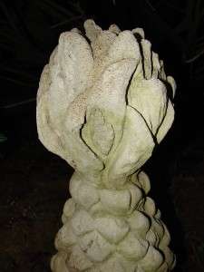 Vintage Large Pineapple Statue Concrete  