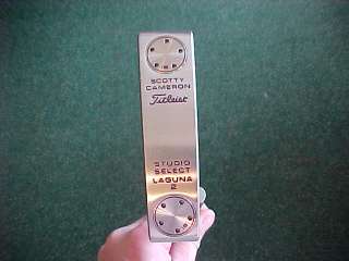 NEW SCOTTY CAMERON STUDIO SELECT LAGUNA 2 PUTTER 34 INCH & COVER 