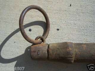 ANTIQUE PIONEER WOOD NECK YOKE HORSE DRAWN FOR CARRIAGE  