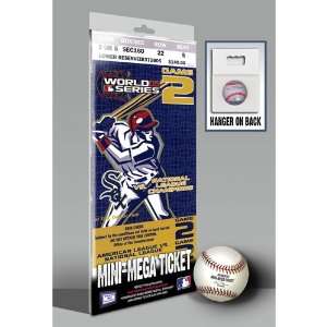 Chicago White Sox 2005 World Series Game 2 Mini Mega Ticket  