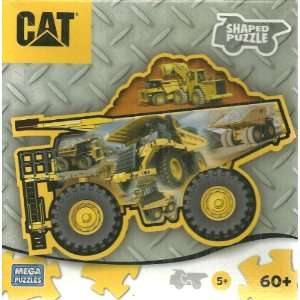  CAT Caterpillar Mining Trucks 60 Piece Shaped Jigsaw 