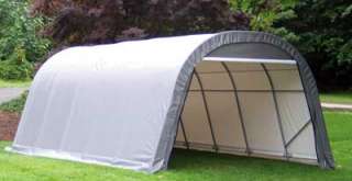 SHELTER LOGIC ENCLOSED STORAGE SHED CARPORT GARAGE TENT  