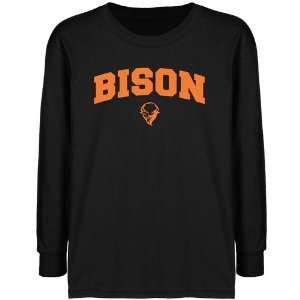 Bucknell Bison Youth Black Logo Arch T shirt  Sports 
