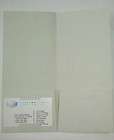 100 6 x 9 White Coated Presentation Pocket Folders items in 