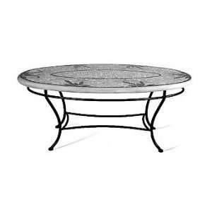  Black Olives Chat Table   Black   Frontgate, Patio 