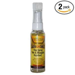   Ceuticals Flea Spray Tick and Mosquito Repellent, 2 Ounce (Pack of 2