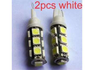 2x T10 194 168 W5W 13 SMD White 12V LED Car Wedge Light  