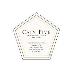  Cain Vineyard & Winery Cain Five 2004 750ML Grocery 