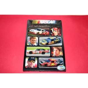  Box of 30 Nascar Foil Valentines Cards with Seals/Stickers 