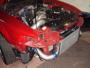 CXRacing Mustang Turbo Supercharger INTERCOOLER KIT  