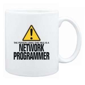  New  The Person Using This Mug Is A Network Programmer 